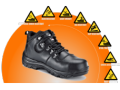 DOT HIKER BOOT IN BLACK OR BROWN