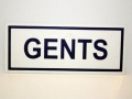 Safety Signs Gents