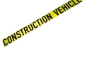 Safety Sign Construction Vehicle